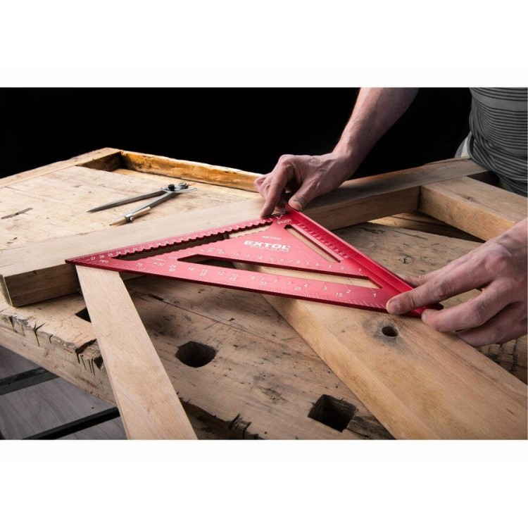 Extol 8825101 Úhelník tesařský/truhlářský víceúčelový, 300mm, kov