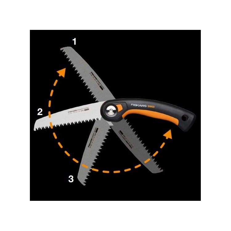 FISKARS 1067552 Pilka skládací Plus SW68