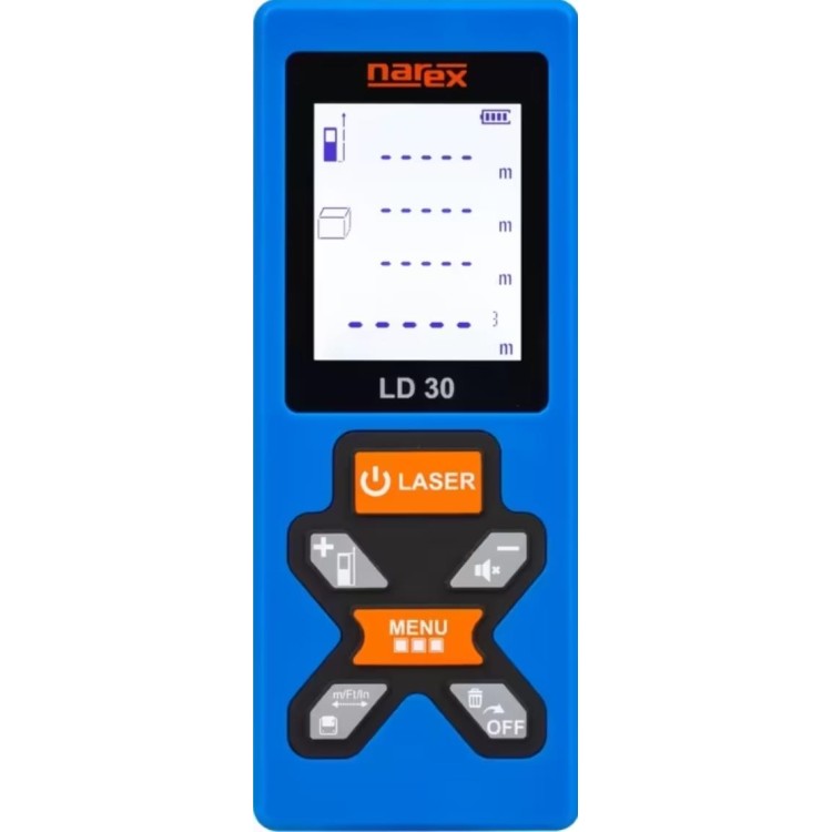 NAREX 65406795 Laserový dálkoměr 0,05–30m LD30