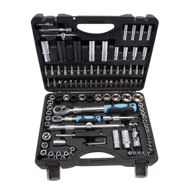 XTLINE XT40108 Sada hlavic 1/4"-1/2" 108 dílů