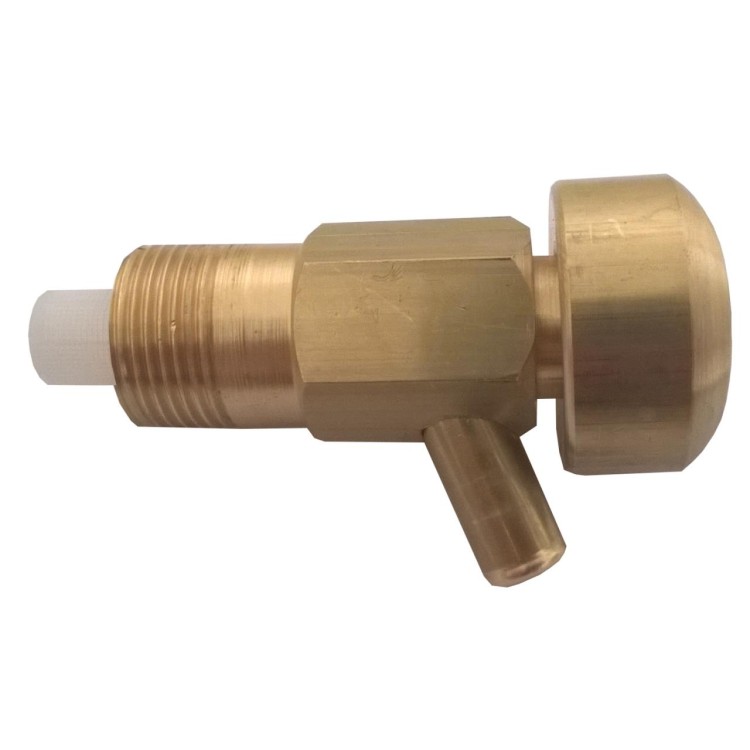 Ventil kloboukový napájecí mosazný 3/4"