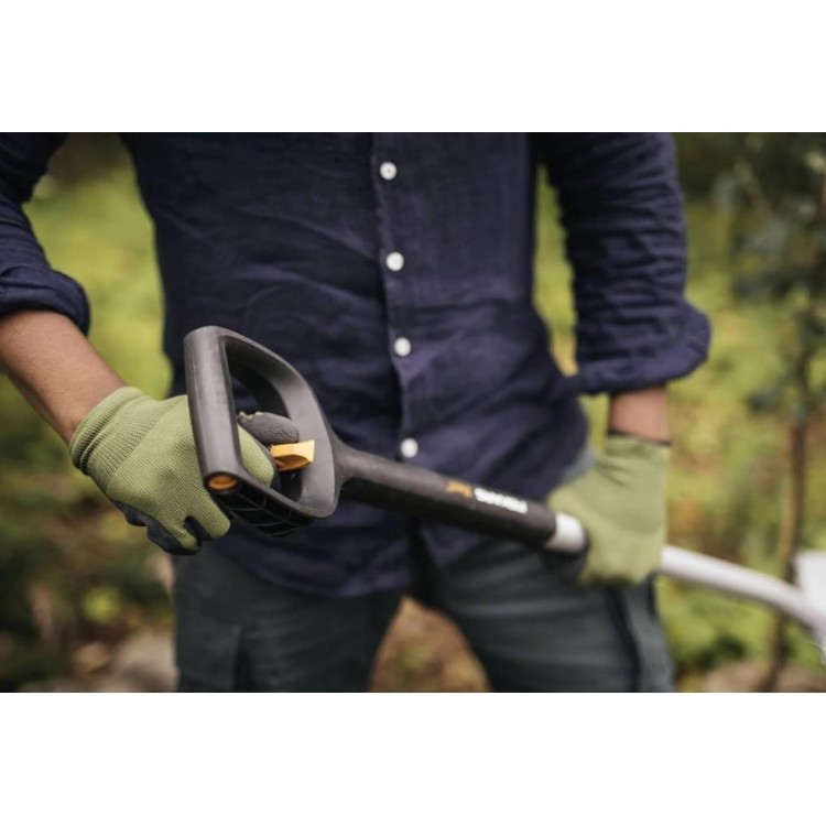 FISKARS 1066732 Teleskopický špičatý rýč