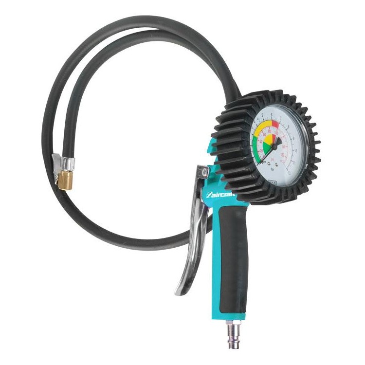 AIRCRAFT 2102500 Pneuhustič PRO s manometrem a koncovkou