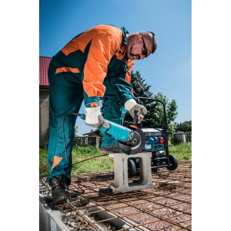 EXTOL INDUSTRIAL 8792060 Bruska úhlová, otočná rukojeť, 230mm, 2600W