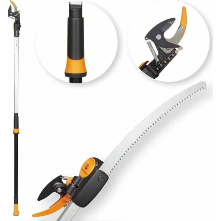 Fiskars Nůžky housenice UPX86 s pilkou UPX80
