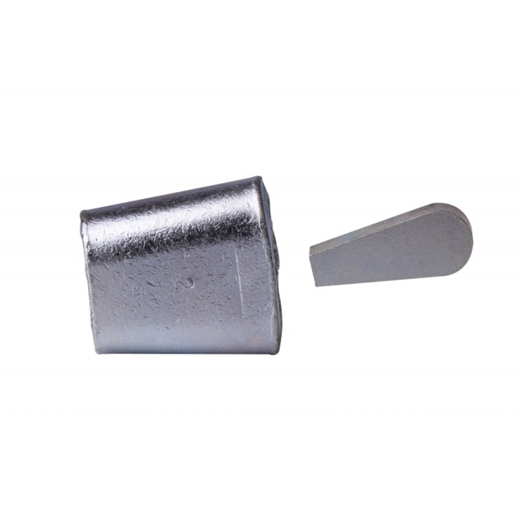 Koncovka lana - ocelová 11-12mm