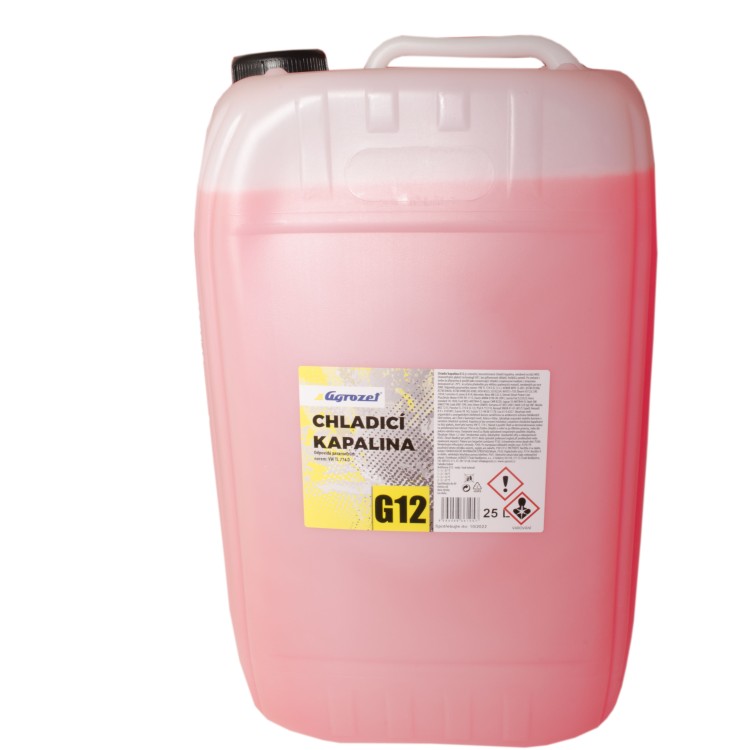 Kapalina chladící G12+  AGROZET Antifreeze  25 L