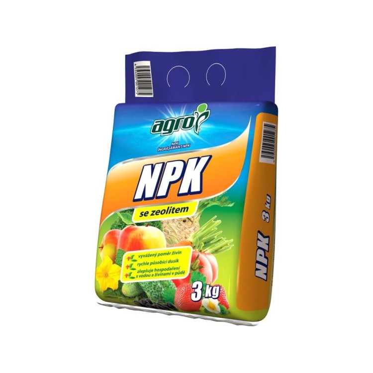 AGRO Univerzální hnojivo NPK 3kg