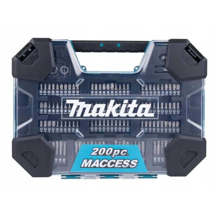 MAKITA E-22610 Sada bitů a vrtáků 200ks