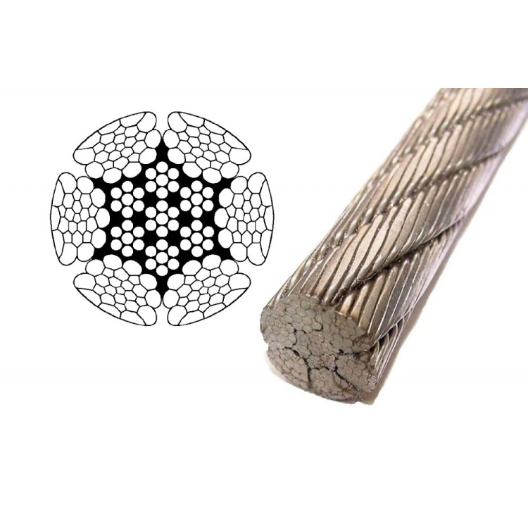 Lano válcované 13mm DD - svazek 50m