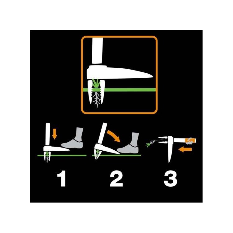 FISKARS 1020126 Xact 1m Vytrhávač plevele