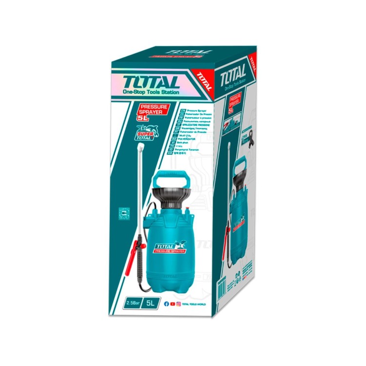 TOTAL THSPP30502 Postřikovač tlakový, 5L, 2,5 BAR