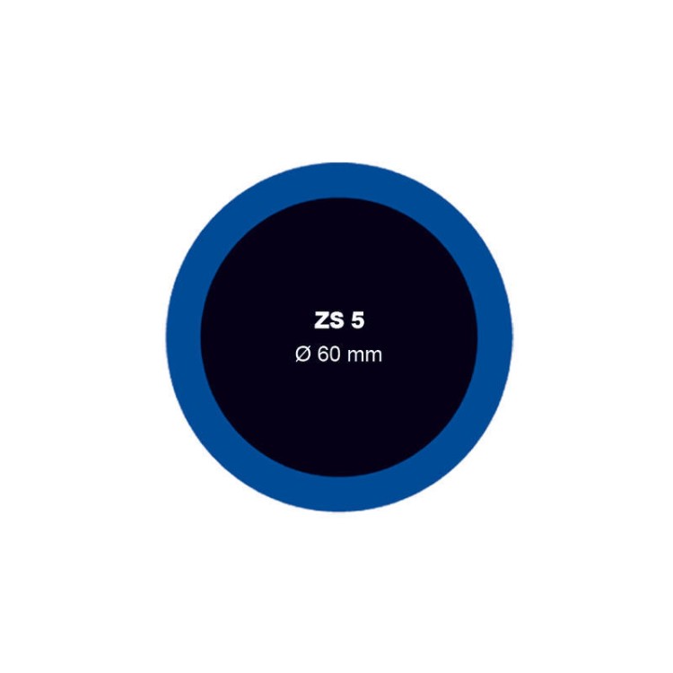 Záplata ZS 5 na opravu duší - průměr 60 mm