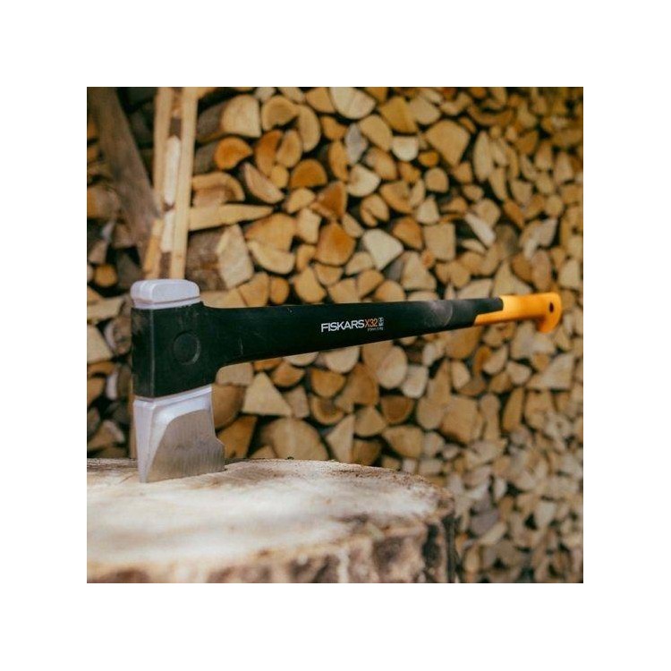 FISKARS 1075435 Set štípací sekera Fiskars X32 + skládací pila