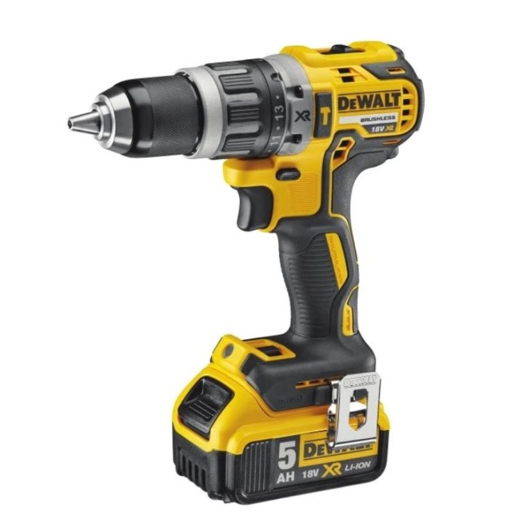 DEWALT DCK266P2T Aku sada DCD796 + DCF887 v kufru