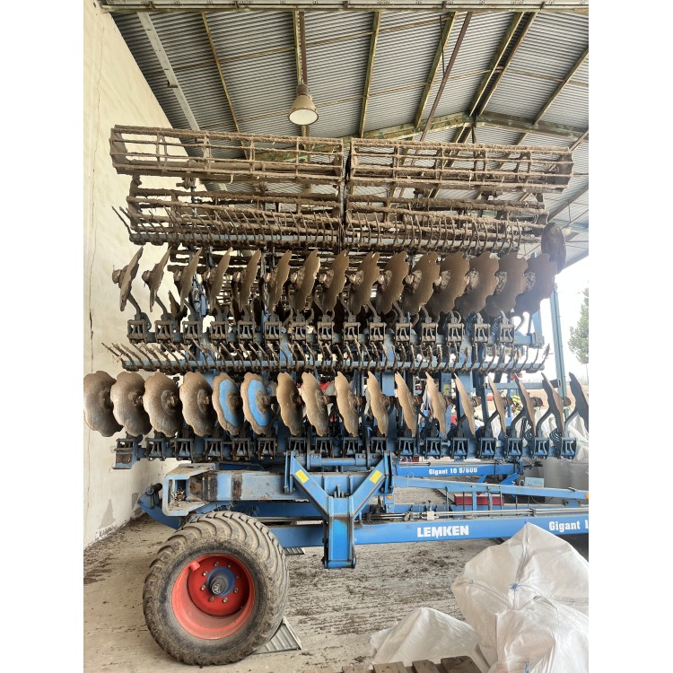Diskový podmítač Lemken Gigant 10 S/800 + Rubin 9