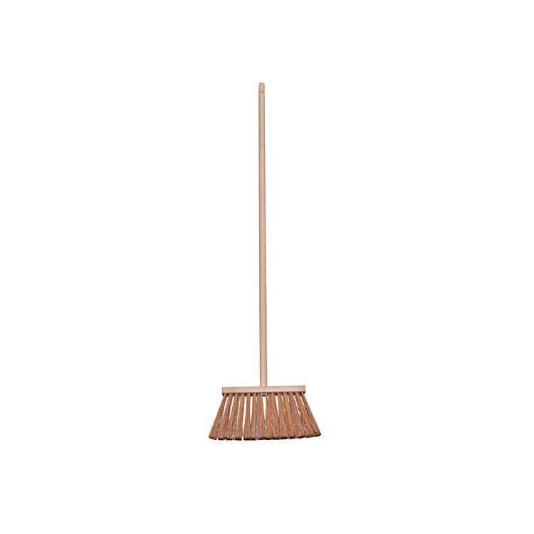 Koště zatloukané PVC s holí 120 cm