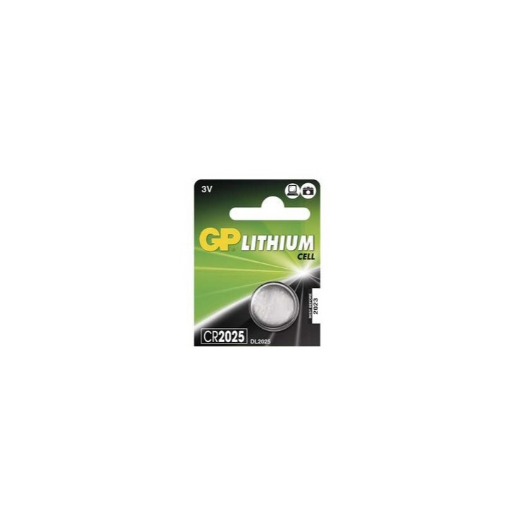 Baterie alkalická 3 V 90 mAh GP CR2025