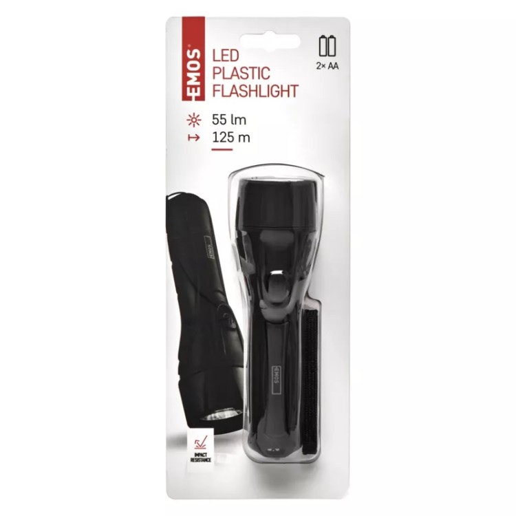 LED ruční svítilna P3210, 55 lm, 2× AA