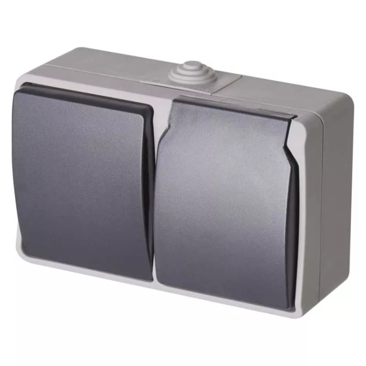 Emos A1397.4 Kombinace přepínače střídavého a zásuvky jednonásobné