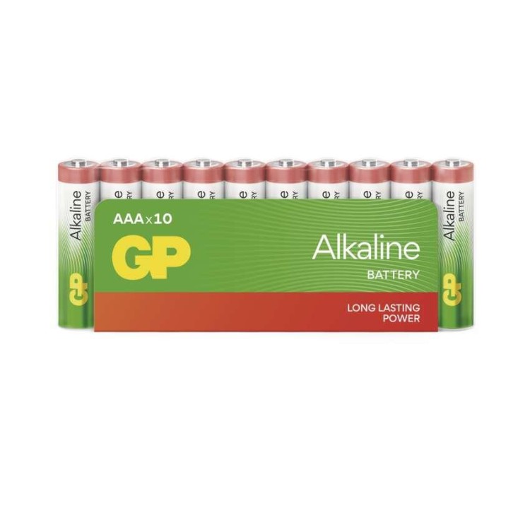 GP B0410G Alkalická baterie GP Alkaline AAA (LR03), 10 ks