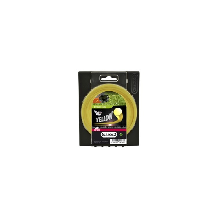 Žací struna YELLOW 2,4mm x 90m Kruh