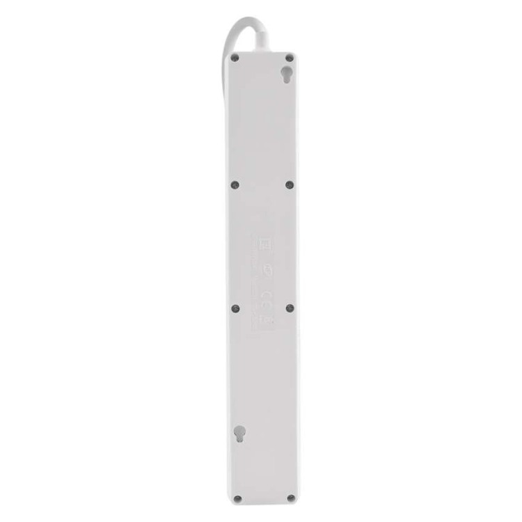 EMOS P1513CU Prodlužovací kabel 3m / 5 zásuvek / s vypínačem / bílý
