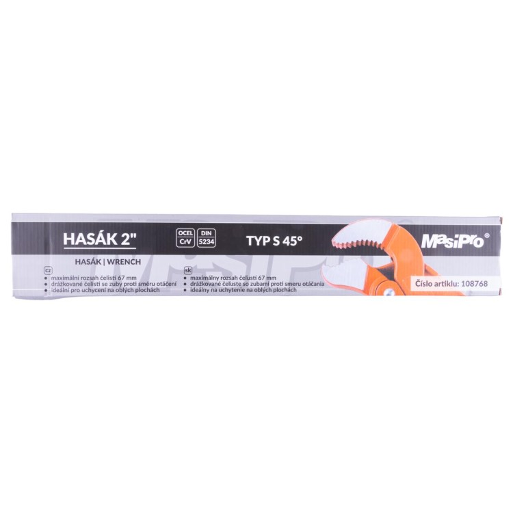 MASIPRO 108768 Hasák 2" typ S 45°