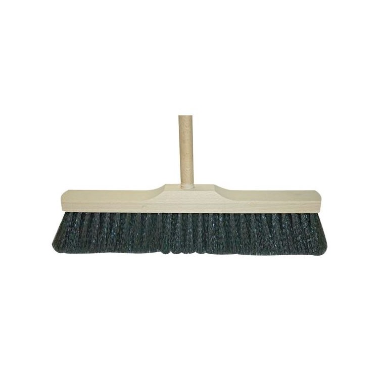 Smeták dřevěný 30 cm s násadou