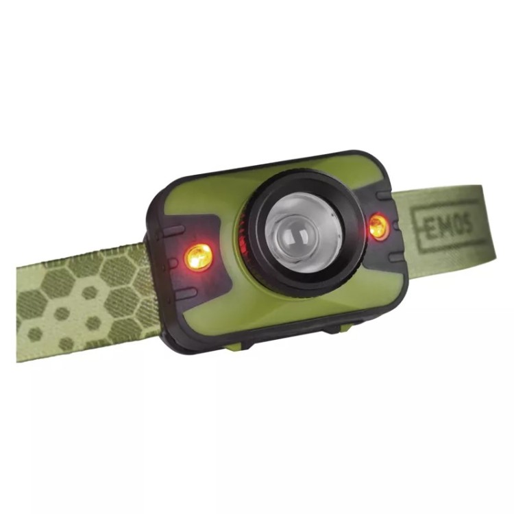 Emos čelovka P3539 CREE LED, 330 lm, 200 m, 3× AAA