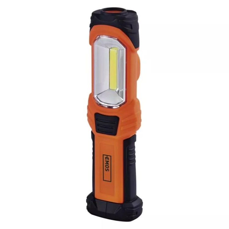 Emos P4111 Svítilna pracovní COB LED + LED 350 lm, 3x AA