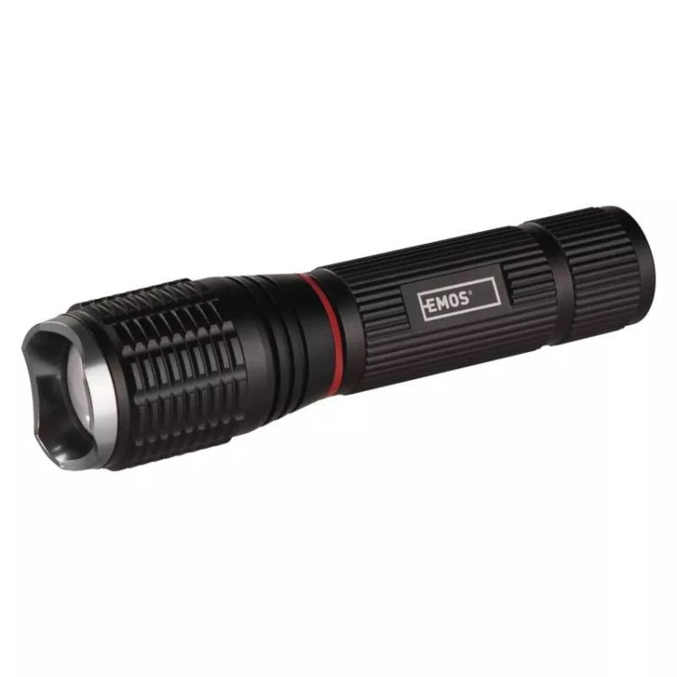 LED svítilna 5W + 3W COB 3x AAA