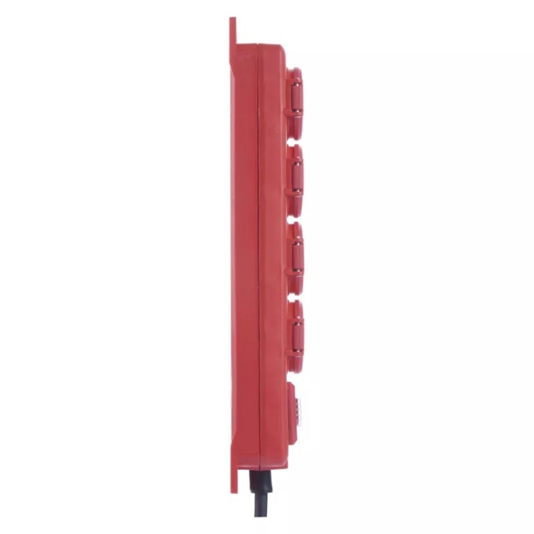 Emos P14101 Prodlužovací kabel gumový – 4 zásuvky, 10m, 1,5mm2, IP44