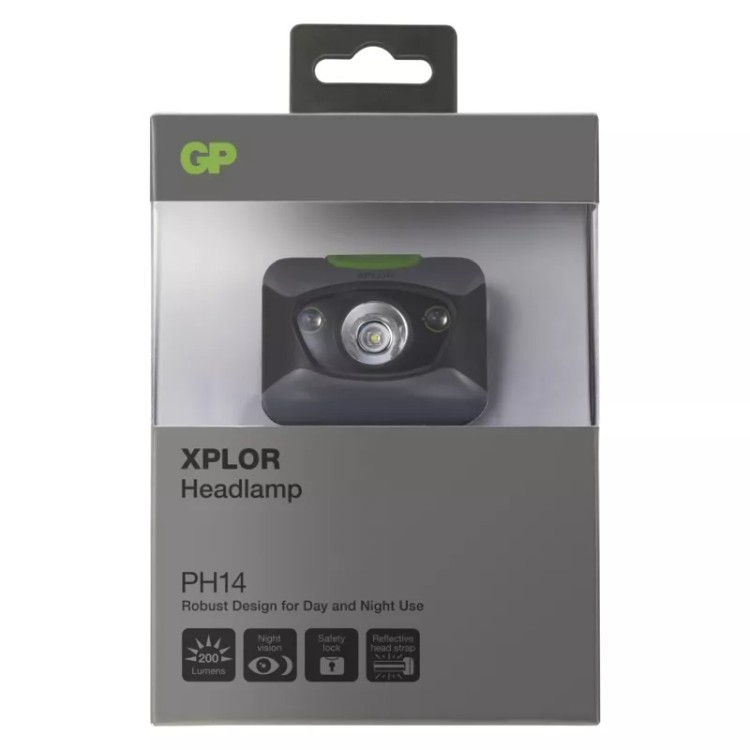 Emos čelovka P8560 CREE LED, GP Xplor PH14, 200 lm