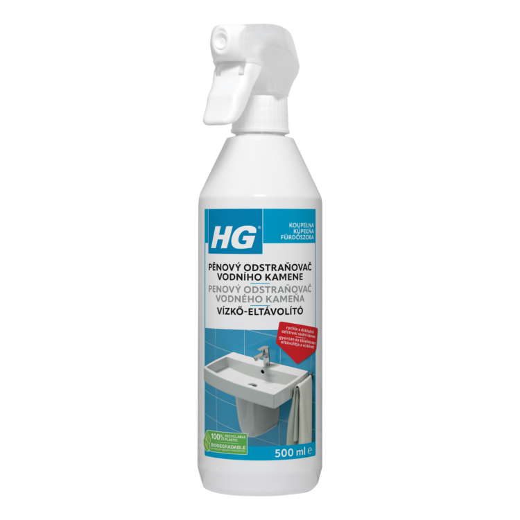 HG 218 Pěnový čistič vodního kamene 0,5 l