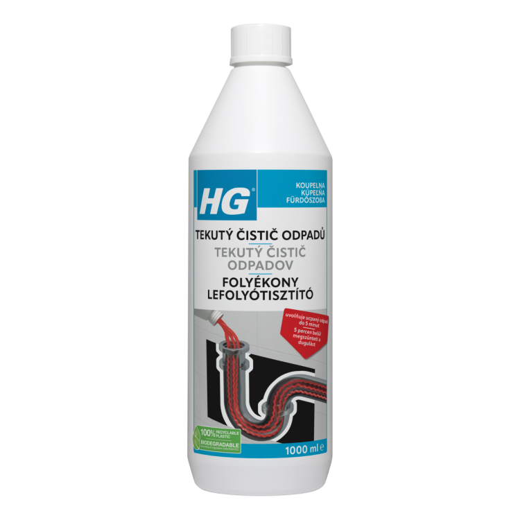 HG 139 Tekutý čistič kuchyňských odpadů 1 l