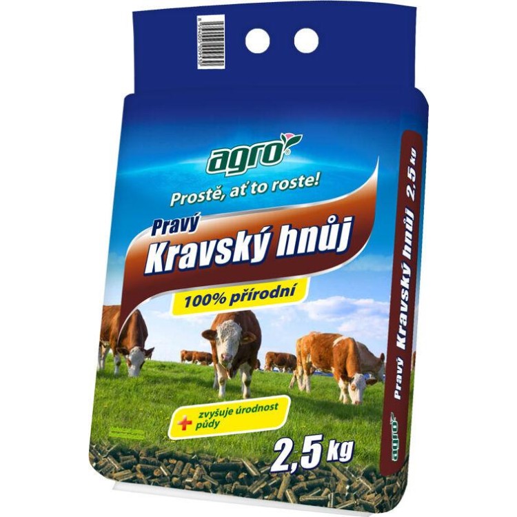 AGRO 000778 Kravský hnůj 2,5 kg