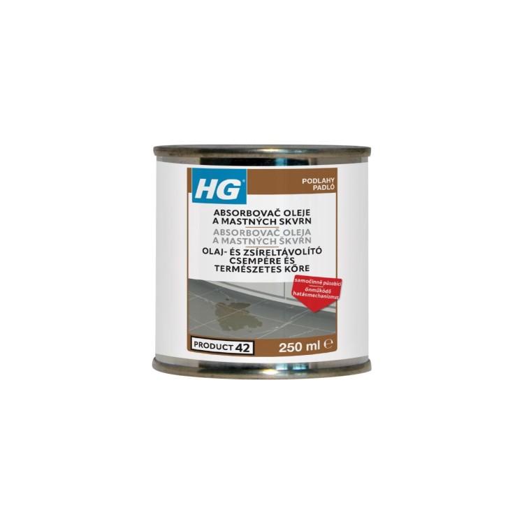HG 470 Čistič absorbovač oleje a mastných skvrn 250 ml