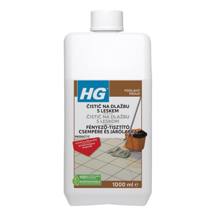 HG 115 Čistič na dlažbu s leskem 1 l