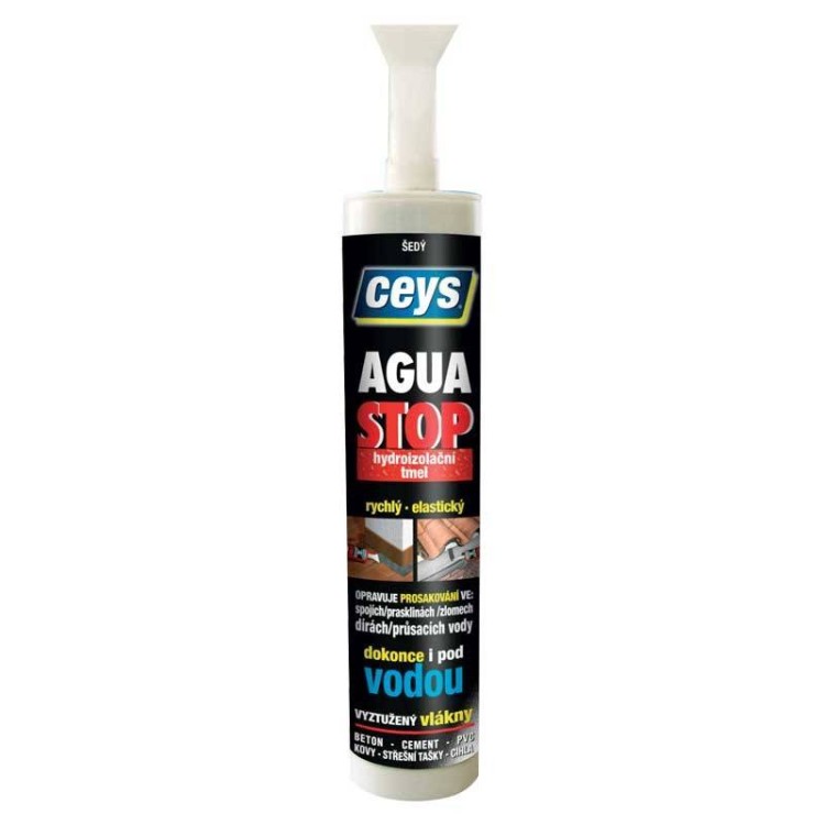 ceys 42902806 Aquastop hydroizolační tmel šedý 300ml