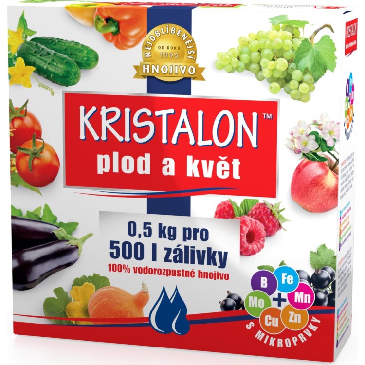 Kristalon 000502 Plod a květ 0,5kg