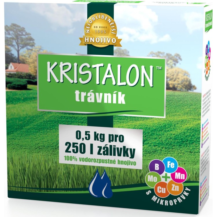 Kristalon 000505 Trávník 0,5 kg