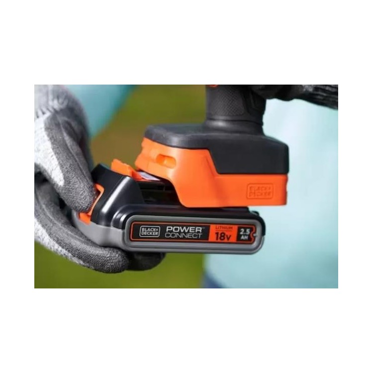 BLACK&DECKER BCPP18D1 Aku zahradní nůžky 18V - včetně 1 akumulátoru 2,0Ah