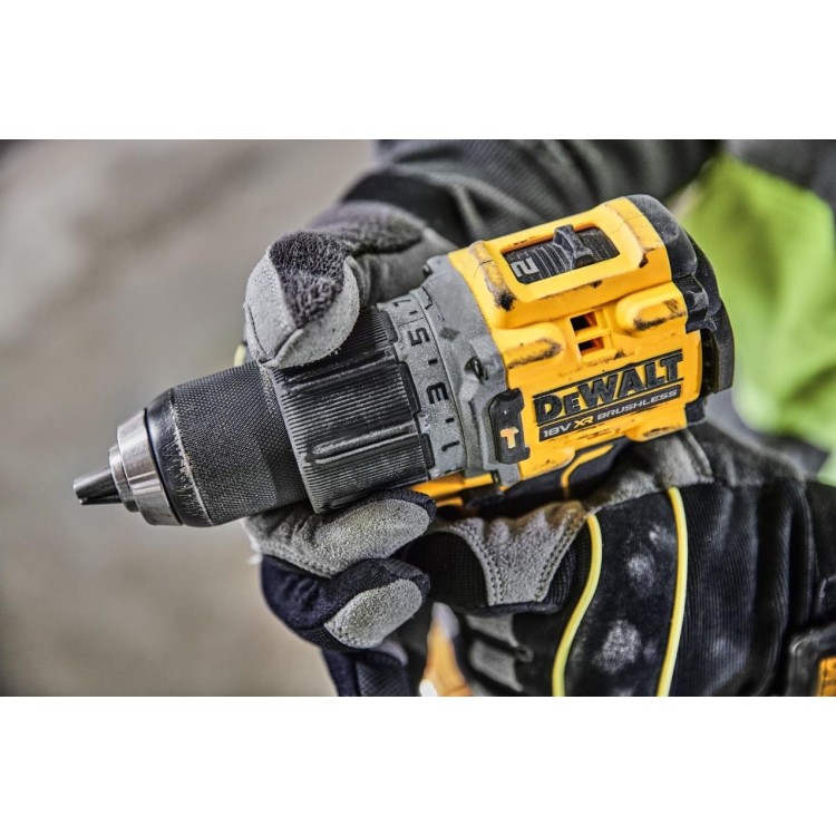 DeWALT DCD805E2T-QW Aku vrtačka bezuhlíková 18 V 2x 1,7 Ah Li-Ion