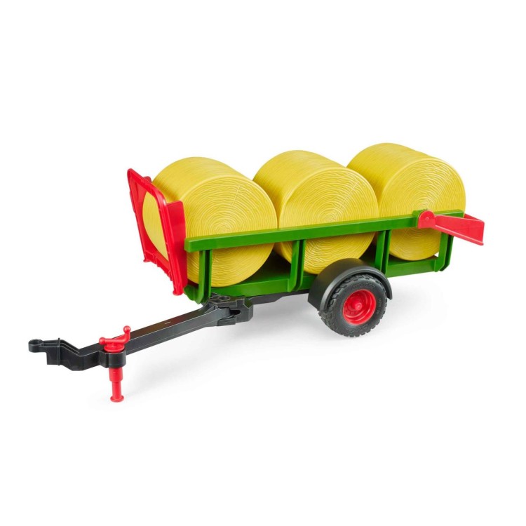 Přepravník na balíky + 3ks balíků Bruder 02204