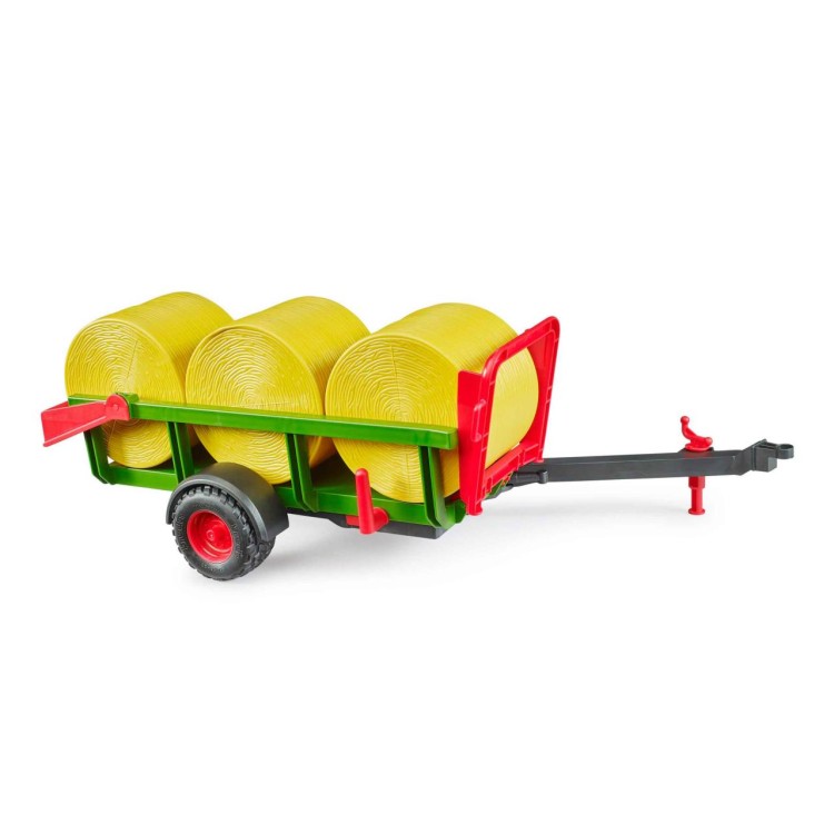 Přepravník na balíky + 3ks balíků Bruder 02204