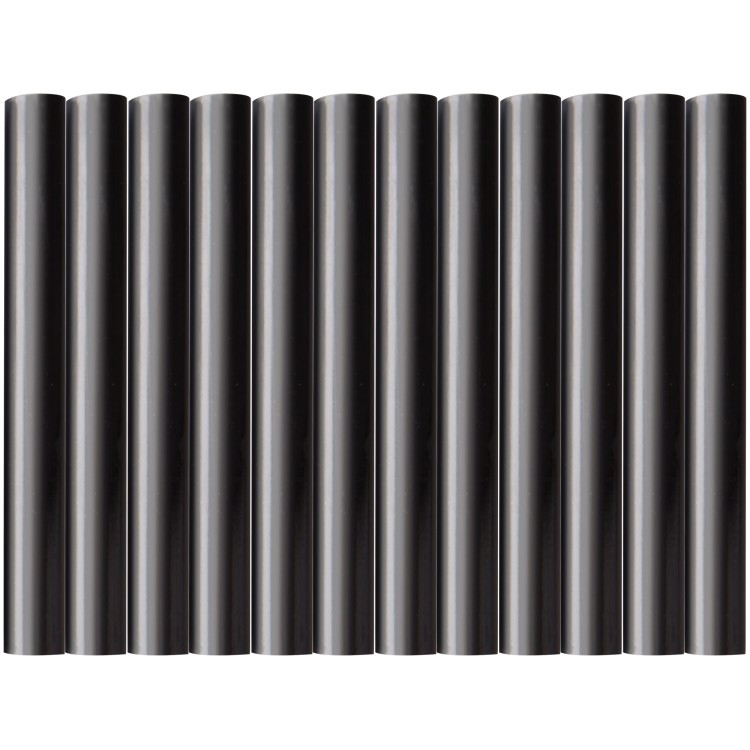 Tyčinky tavné, černá barva, pr.11x100mm, 12ks