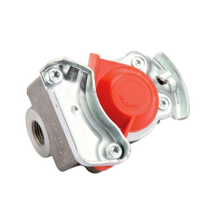 Hlavice vzduchu červená M16x1,5 Wabco