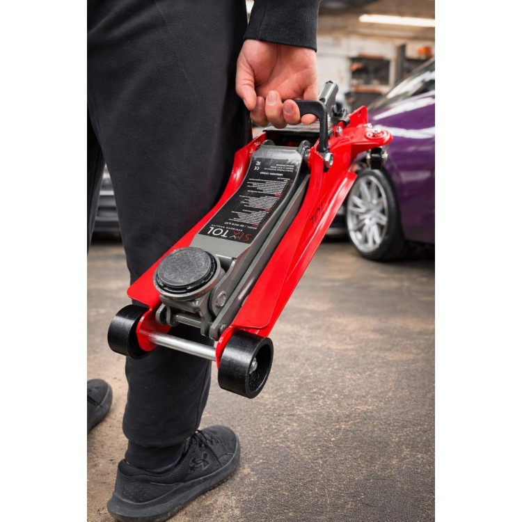 SIXTOL SX3007 Pojízdný hydraulický zvedák 2,5t nízkoprofilový SX Jack