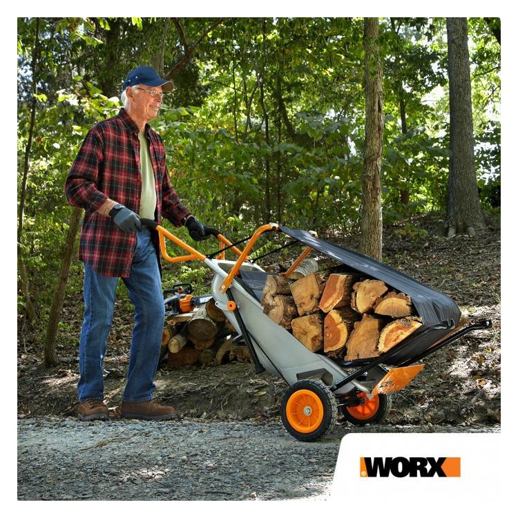 WORX Garden WG050 - Zahradní kolečko 8v1